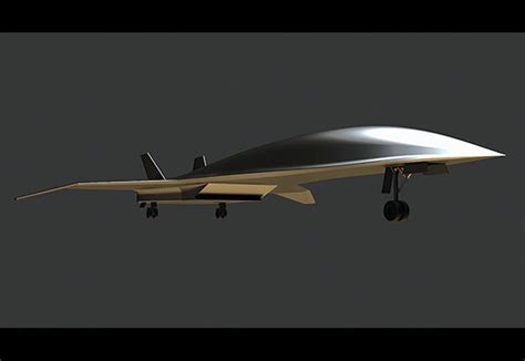 Hermeus Halcyon prototype showcasing titanium-alloy body design and delta wing
