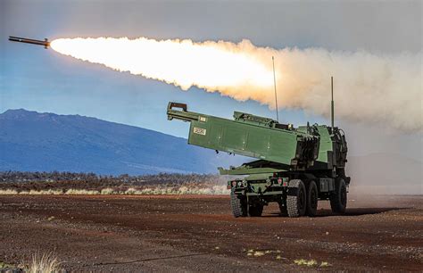 HIMARS rocket launcher system deployed in Taiwan