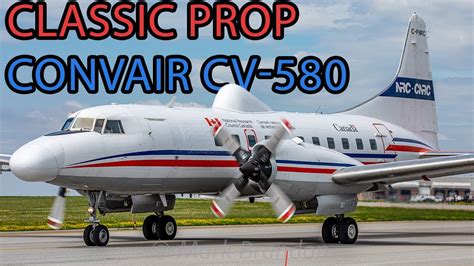 Historic Convair 580 used in early American Eagle service in the 1980s