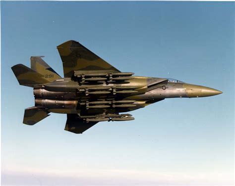 Historical footage of an early F-15 prototype during testing