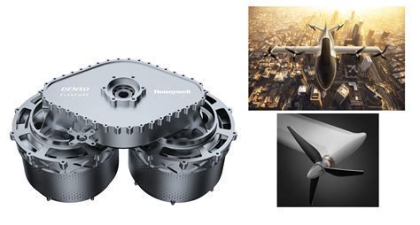 Honeywell and DENSO engineers collaborating on electric propulsion prototypes