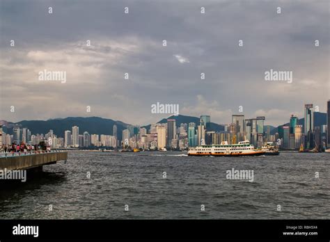 hong kong skyline viewed from victoria harbour with resumed travel traffic 2025 tourism recovery