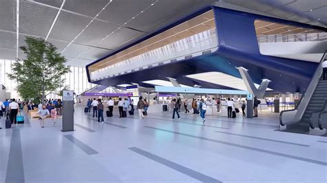 Houston airport terminal international arrivals widebody aircraft gate