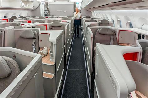 iberia business class cabin interior