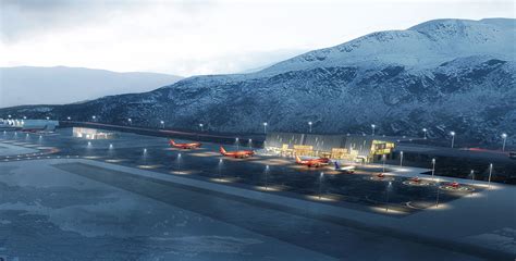 Ilulissat airport construction reflecting Greenland’s new tourism vision