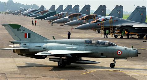 Indian Air Force fighter aircraft conducting aerial refuelling
