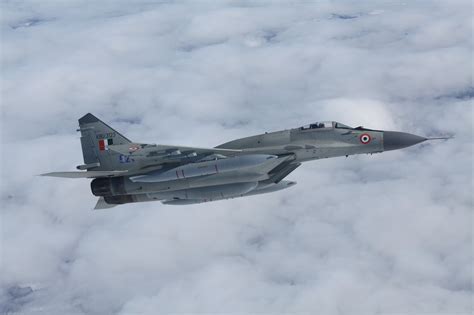 Indian Air Force MiG-29 on a runway, illustrating its continued global use
