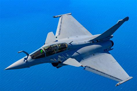Indian Air Force Rafale fighter aircraft during operational sortie