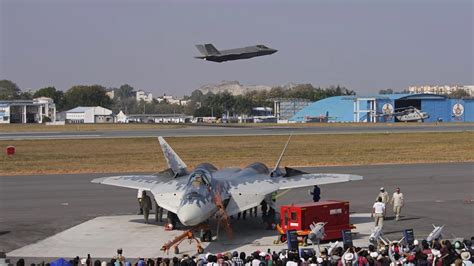 Indian Air Force Su-30MKI performing at Aero India airshow