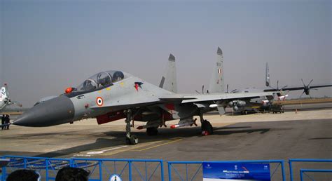Indian Air Force Su-30MKI production line at HAL facility