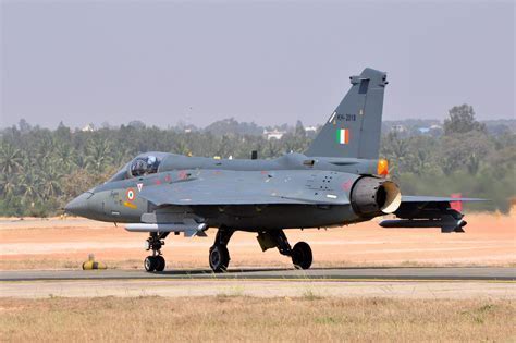 Indian defence engineers at a HAL R&D centre working on Tejas components