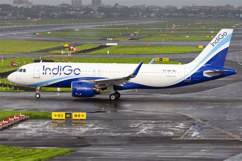IndiGo Airbus A320neo with Pratt & Whitney GTF engine undergoing maintenance, 2018, India