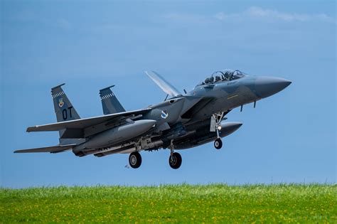 Indonesian Air Force F-15EX squadron in formation during a military exercise