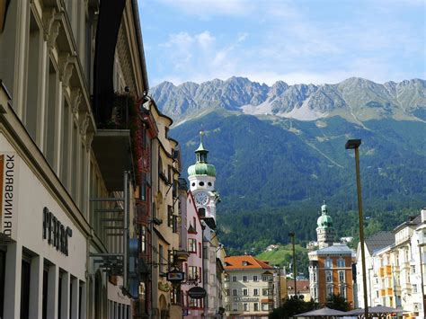 Innsbruck Airport surrounded by snowy Austrian Alps