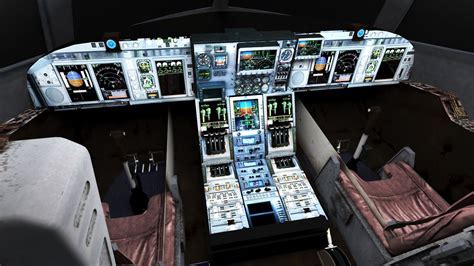 Inside the B-2 Spirit cockpit during extended training simulation