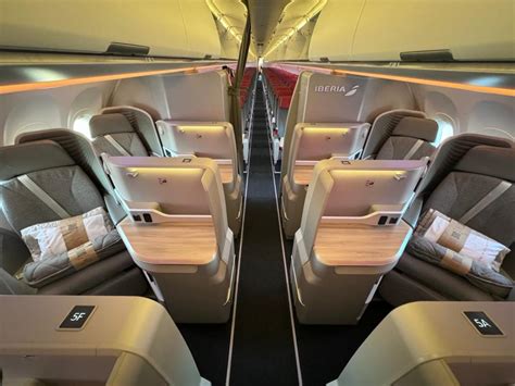 interior mockup of high-density Airbus A321XLR with four-seat rows