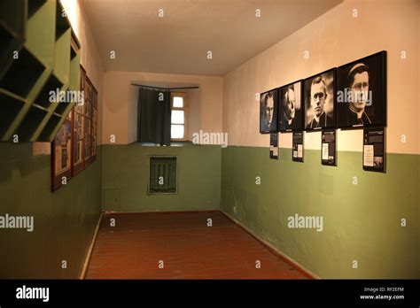 Interior of a preserved cell in the KGB Museum, Vilnius