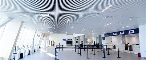 Interior of Nuuk’s upgraded terminal as tourists move through post-arrival checks