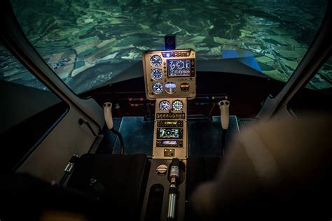 Interior view of Cabri G2 glass cockpit with EPM system in operation, 2022