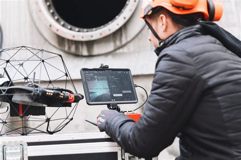 internal tank drone NDT inspection using thermal imaging