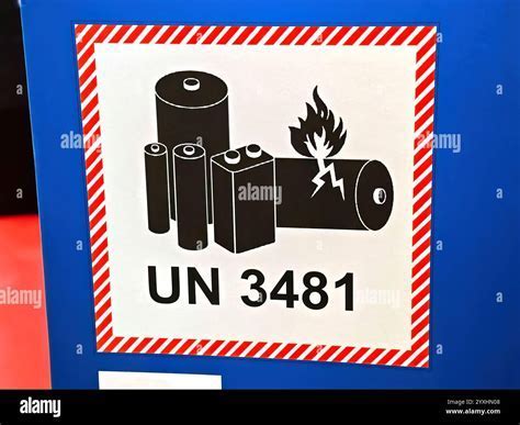 international compliance chart for un 3481 regulations in different countries