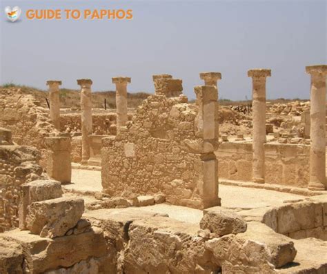 international tourists exploring Kato Paphos Archaeological Park in summer