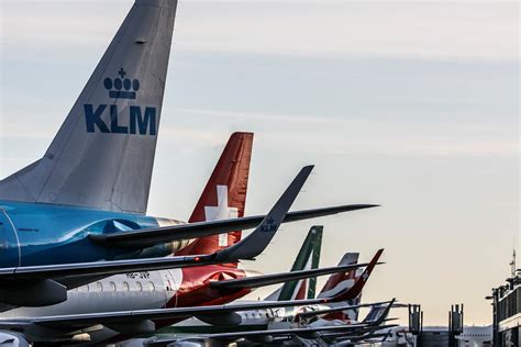 investors examining European airline market trends on digital displays
