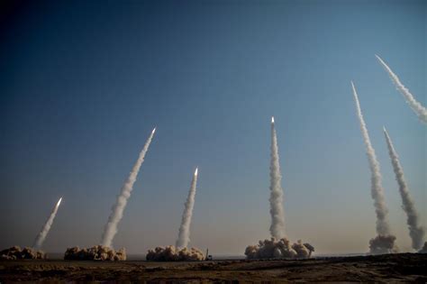 Iranian missile launch during claimed F-35 interception, October 2024
