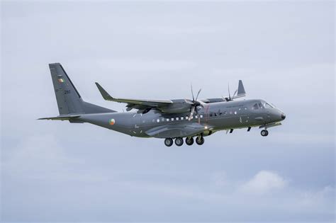 Irish Air Corps Airbus C295 MPA taxiing at Casement Aerodrome