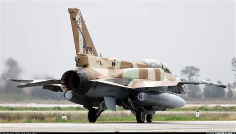Israeli Air Force F-16I Sufa preparing for long-range strike mission with external fuel tanks