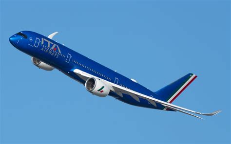 ITA Airways Airbus A350 with sustainability livery