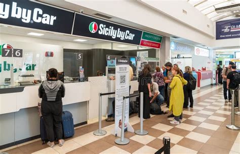 italian-canadian families arriving at lamezia terme airport from toronto