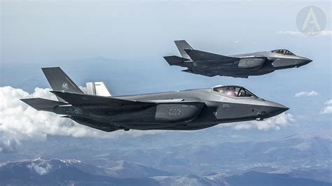 Italian F-35 squadron in formation over Mediterranean Sea, mission data preloaded via ALIS, 2022