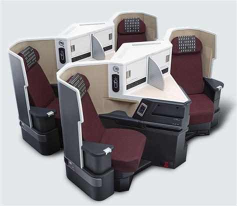 JAL Sky Suite III Business Class seat in a lie-flat position