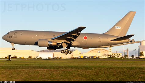 Japan Air Self-Defense Force KC-46A on delivery day at Boeing Field, Seattle