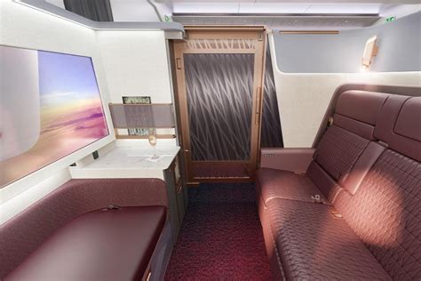 Japan Airlines A350-1000 new business class suite interior