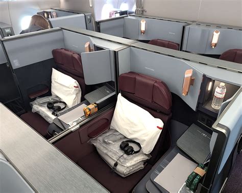 Japan Airlines A350 business class champagne and appetizer service