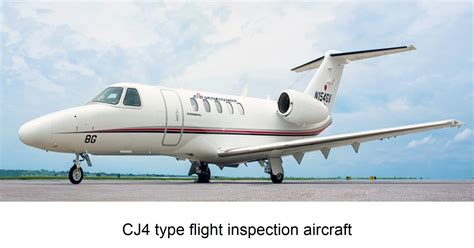 Japan Civil Aviation Bureau Cessna Citation CJ4 flight inspection aircraft