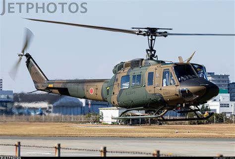 Japan Fuji-Bell UH-1J helicopter in flight