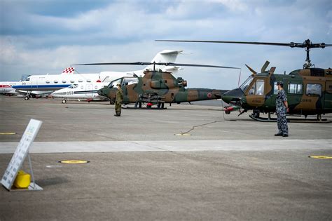 JASDF F-15J and F-35A on tarmac at Misawa Air Base during exercise