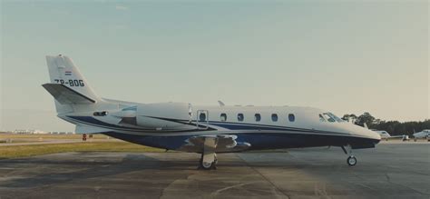 jet access citation xls aircraft parked on tarmac