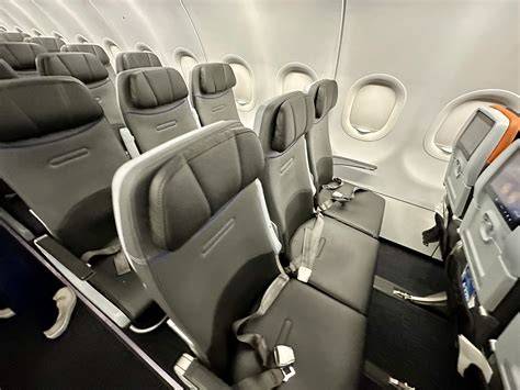 JetBlue Airbus A320 economy seats