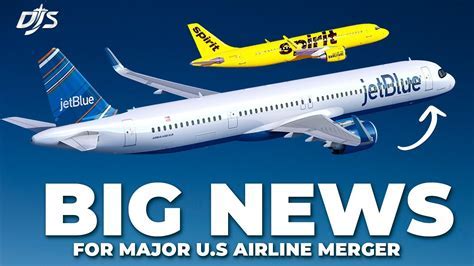 jetblue and spirit branding signage during merger talks