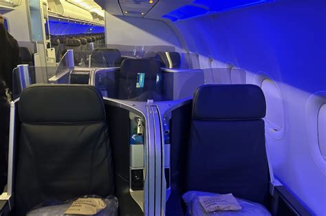 JetBlue Mint cabin with fully lie-flat suites onboard Airbus A321neo