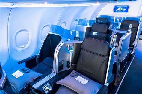 JetBlue Mint suite with sliding door