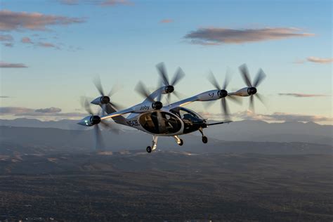Joby Aviation Hydrogen-Powered eVTOL Aircraft in Flight