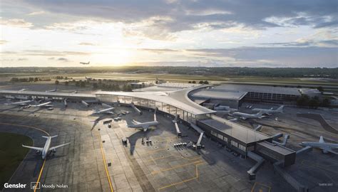John Glenn Columbus International Airport new terminal design