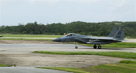 Kadena Air Base fighter jets Okinawa runway