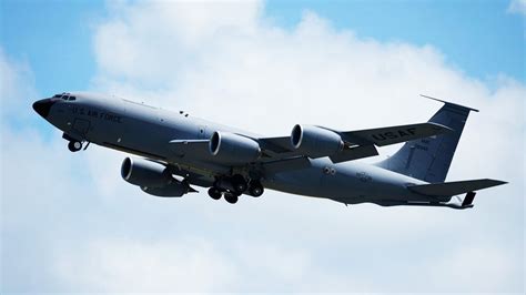 Kadena Air Base Okinawa Japan KC-135 Stratotanker hot pit refueling apron