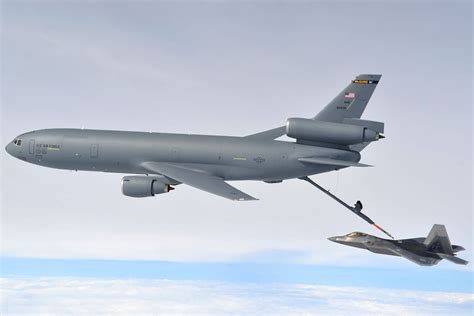 KC-10 Extender aerial refueling aircraft derived from DC-10 platform